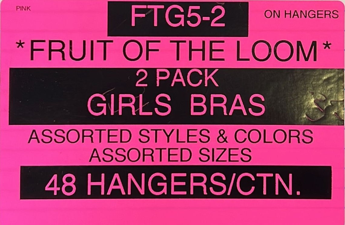 Girls Bras (2 Pack)
