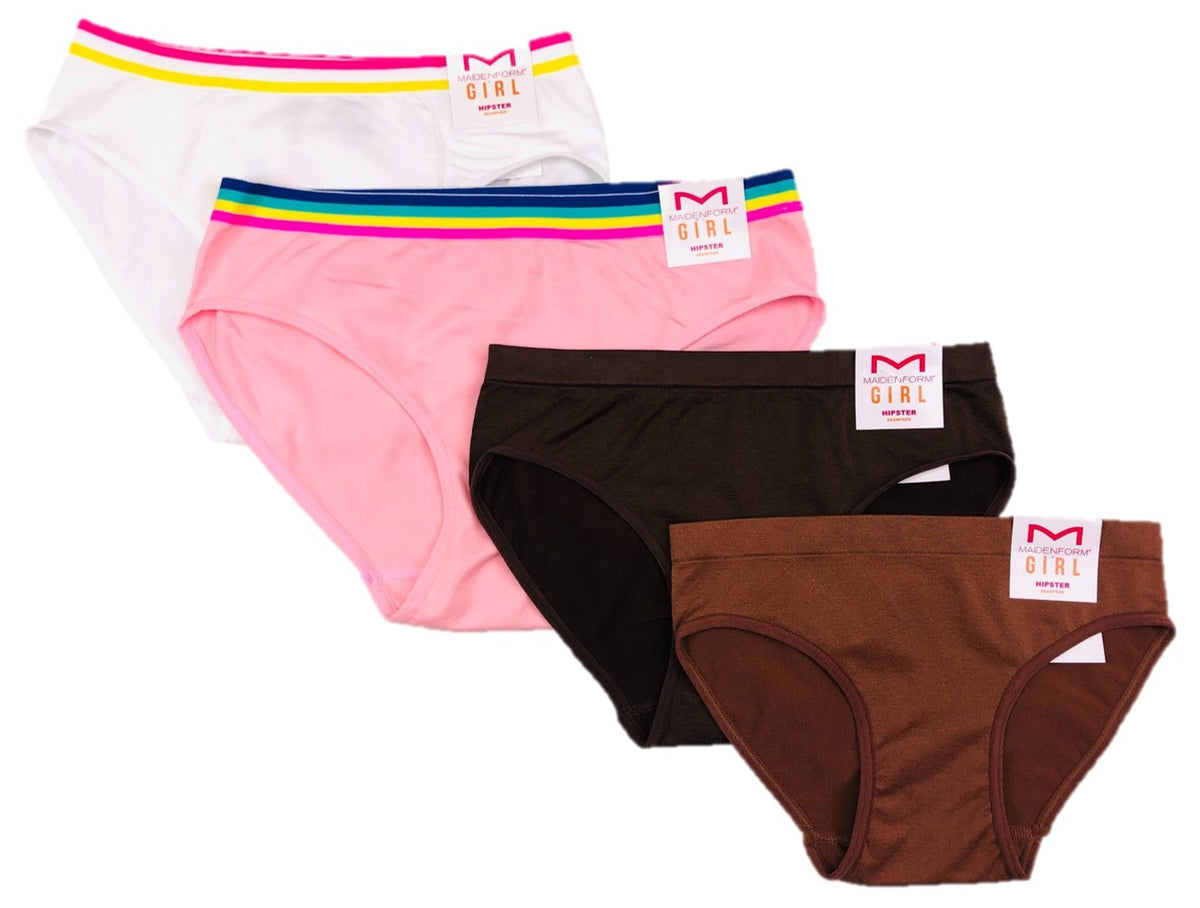 Maidenform Girls Hipster Panties Style 4101 – Atlantic Wholesale