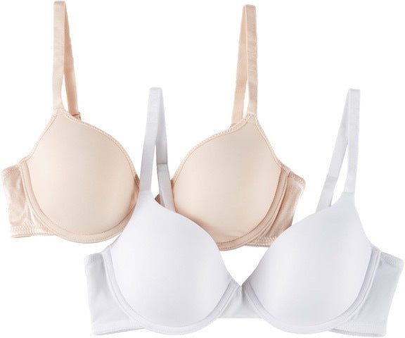 ELLEN TRACY 2-PACK Everyday T-Shirt Bra with Underwire Style 59405P2 $19.99  - PicClick