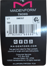 MAIDENFORM LADIES THONG 3 ON A HANGER STYLE MF7-TH-3