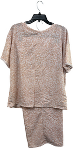SPLENDID LADIES 2 PC SHORT SLEEVE CAPRI SET STYLE 124/R85D781