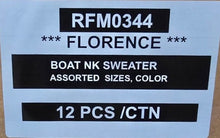 FLORENCE BOAT NK SWEATER STYLE RFM0344