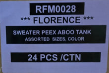 FLORENCE SWEATER PEEX ABOO TANK STYLE RFM0028