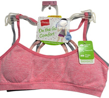 HANES GIRLS EVERYDAY COMFORT SEAMLESS WIREFREE BRAS STYLE MHH-189-153-190/2