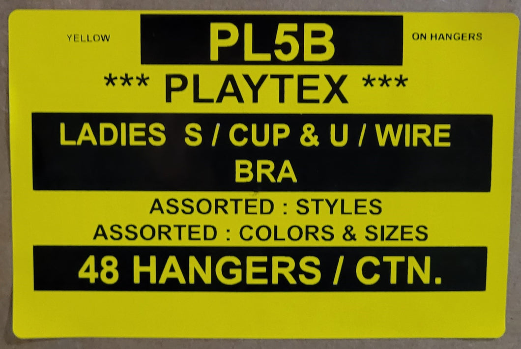 Playtex S/Cup & U/Wire Bras Style PL5B