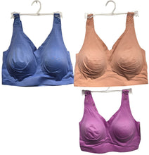 RHONDA SHEAR WOMENS BRUSHED FIBER WIRE-FREE BRA WITH FLAT LACE BACKSTYLE STYLE 1682