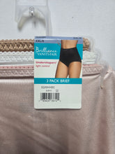 VANITY FAIR WOMENS LIGHT CONTROL UNDERSHAPERS 3 PACK BRIEFS STYLE 3540301