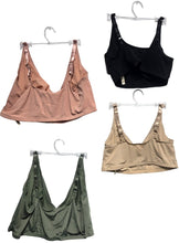 RHONDA SHEAR WOMENS RIBBED KNIT SURPLICE FRONT BRA STYLE 1692