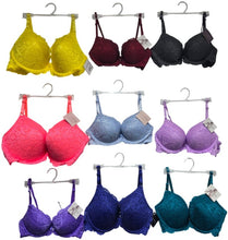 SMART & SEXY WOMENS LACE PUSH UP BRAS STYLE 85046