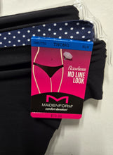 MAIDENFORM WOMENS INVISIBLE COMFORT NO SHOW MICROFIBER THONGS STYLE DMLCTG-3