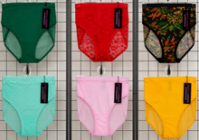 CURVY COUTURE LADIES HI-CUT BRIEF PANTIES STYLE CC7-HC