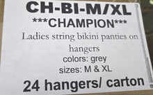CHAMPION LADIES STRING BIKINI PANTIES STYLE CH-BI-M/XL