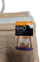 BALI WOMENS FULL CUT FIT HI-CUT PANTIES STYLE DFFF62-3