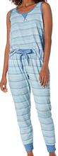 SPLENDID LADIES STRIPE 2PC JOGGER TANK STYLE D-PJ-121