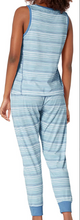 SPLENDID LADIES STRIPE 2PC JOGGER TANK STYLE D-PJ-121