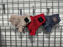 SMART & SEXY LADIES TANGA W/NOVELTY ELASTIC 2PC STYLE SA1392-2