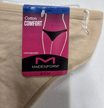 MAIDENFORM WOMENS COTTON COMFORT THONGS STYLE DMCOTG
