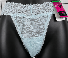 MAIDENFORM WOMEN'S LUXURIOUS LACE THONGS STYLE DMESLT-3