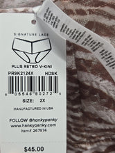 HANKY PANKY LADIES V-KINI PANTIES STYLE HP-VK