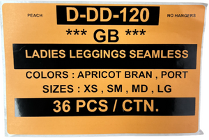 GB LADIES LEGGINGS SEAMLESS STYLE D-DD-120