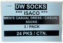 ISACO MEN'S CASUAL DRESS / CASUAL SOCKS STYLE DW SOCKS