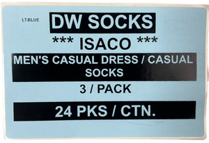 ISACO MEN'S CASUAL DRESS / CASUAL SOCKS STYLE DW SOCKS