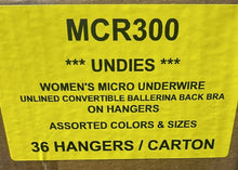 UNDIES WOMEN'S MICRO UNDERWIRE UNLINED CONVERTIBLE BALLERINA BACK BRA STYLE MCR300