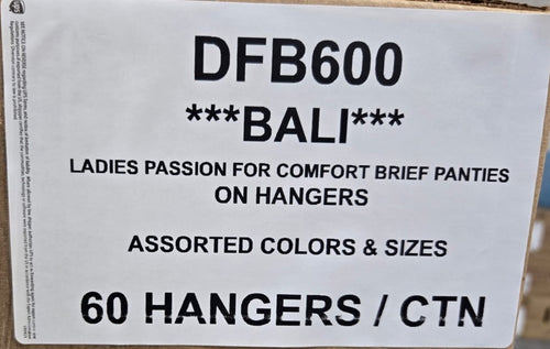 BALI LADIES PASSION FOR COMFORT BRIEF PANTIES STYLE DFB600