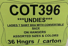 UNDIES LADIES T SHIRT BRA WITH CONVERTIBLE BACK STYLE COT396