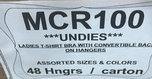 UNDIES LADIES ASSORTED T-SHIRT BRAS STYLE MCR100