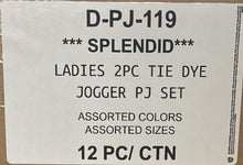 SPLENDID LADIES 2PC TIE DYE JOGGER PJ SET STYLE D-PJ-119