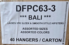 BALI LADIES 3PK SLEEK & SMOOTH STYLE HIPSTERS STYLE DFPC63-3