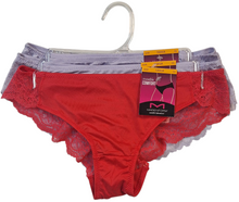 MAIDENFORM LADIES LACE TANGAS 3 ON A HANGER STYLE MF7-TAN-3