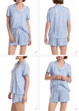 SPLENDID LADIES 2 PC NOTCH COLLAR / DRAWSTRING SHORT SET STYLE D-PJ-120