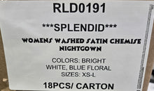 SPLENDID WOMENS WASHED SATIN CHEMISE NIGHTGOWN STYLE RLD0191