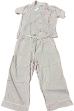 SPLENDID WOMENS NOTCH TOP & CROP PANTS 2PC PJ SET STYLE RLDO357