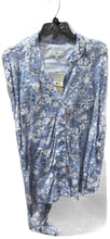 KAREN NEUBURGER WOMENS SHORT SLEEVE COLLAR TOP & PANTS 2PC PJ SET STYLE RLK0151