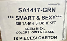 SMART & SEXY RIB TANK & SHORTIE SET STYLE SA1417
