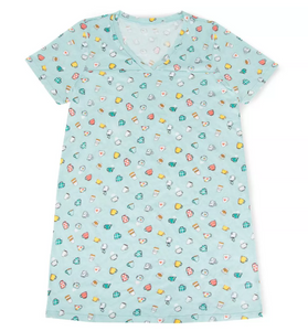 SMART N SEXY LADIES S/S LIGHT KNIT SLEEP SHIRTS STYLE SA847