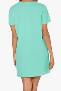 SMART N SEXY LADIES S/S LIGHT KNIT SLEEP SHIRTS STYLE SA847