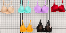 SMART & SEXY LADIES FULL FIGURE PADDED UNDERWIRE BRAS STYLE SMARTSEX5-FF