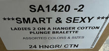 SMART & SEXY LADIES COTTON PLUNGE BRALETTE STYLE SA1420-2
