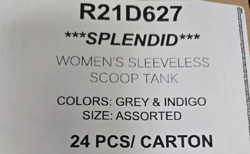 SPLENDID WOMEN'S SLEEVELESS SCOOP TANK STYLE R21D627