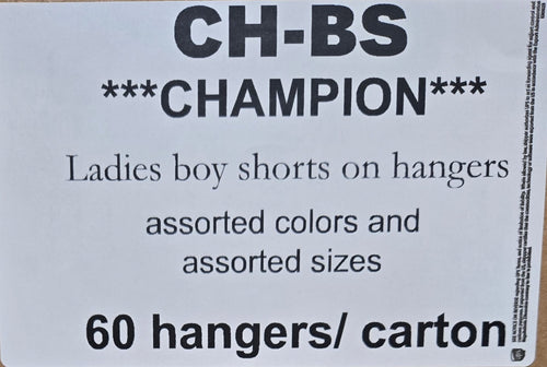 CHAMPION LADIES BOY SHORTS STYLE CH-BS