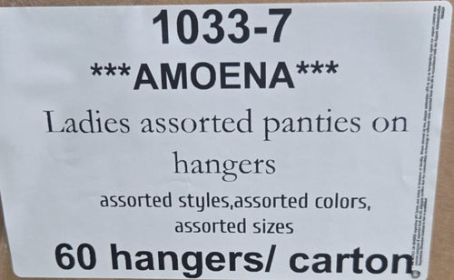 AMOENA LADIES PANTIES STYLE 1033-7