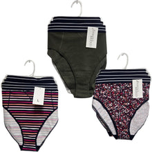 NO BOUNDARIES WOMEN HIGH WAISTED RIBBED COTTON BRIEF PANTIES STYLE NB413-3