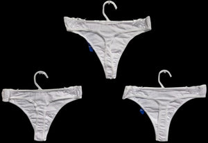CHAMPION WOMEN'S COTTON STRETCH DAYWEAR THONG PANTIES STYLE CH TH-COT