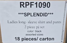 SPLENDID LADIES LONG SLEEVE SHIRT AND PANTS 2 PIECE PJ SET STYLE RPF1090