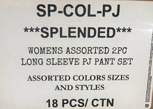 SPLENDID WOMENS 2PC LONG SLEEVE PJ PANT SET STYLE SP-COL-PJ
