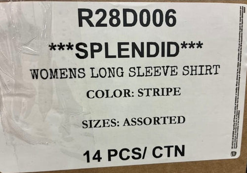 SPLENDID WOMENS LONG SLEEVE SHIRT STYLE R28D006